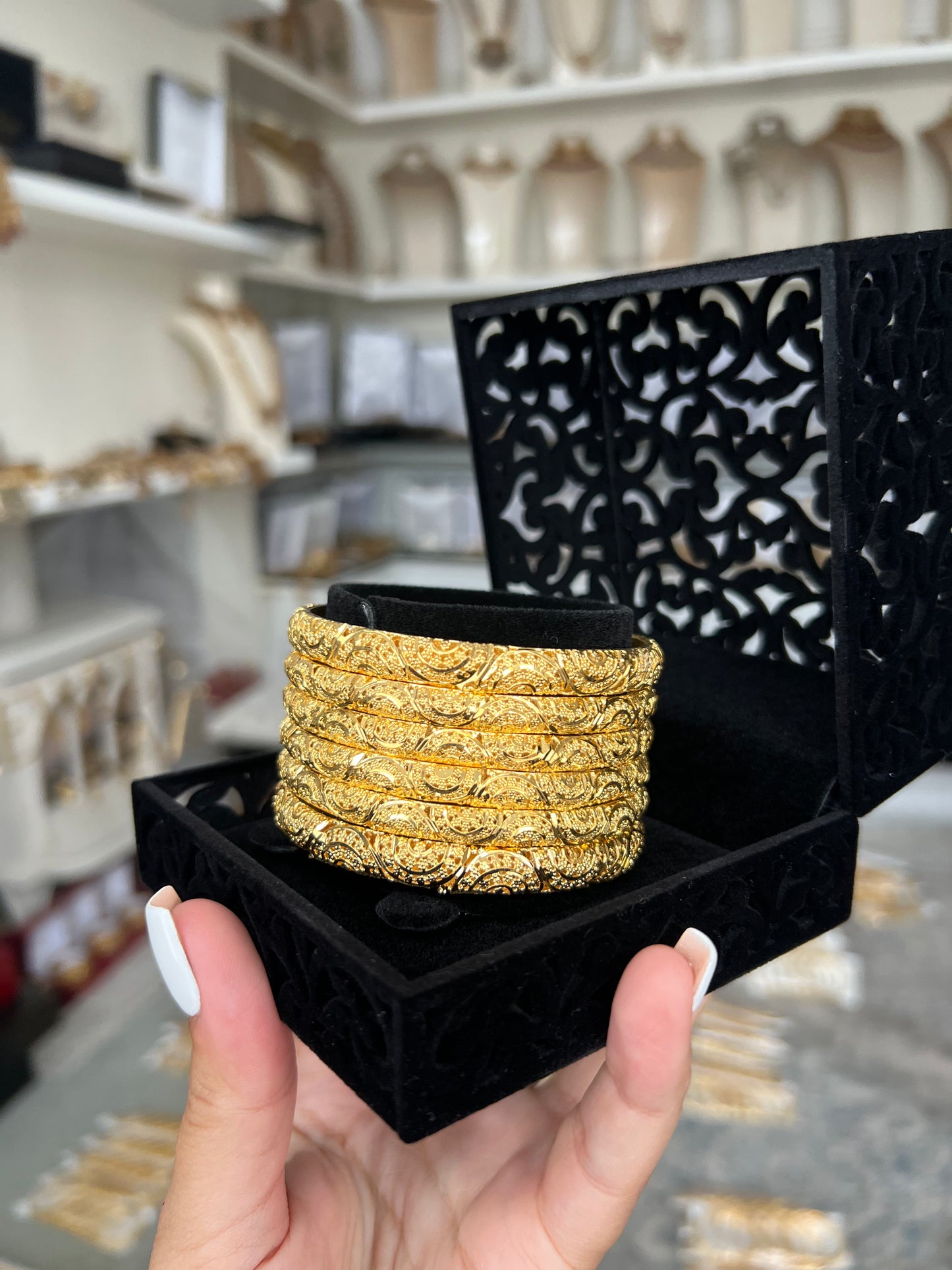 Gold Plated Bangles SALE 564