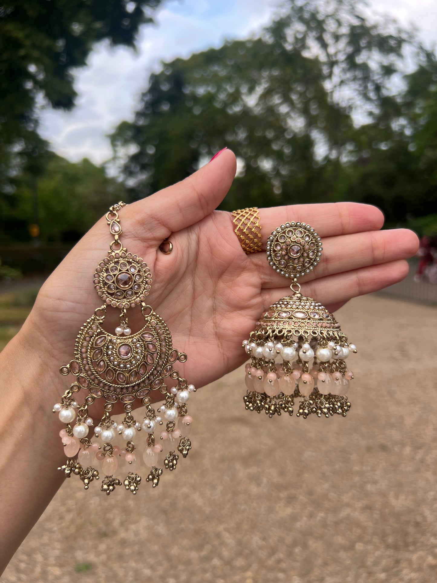 Earrings & Tikka 2