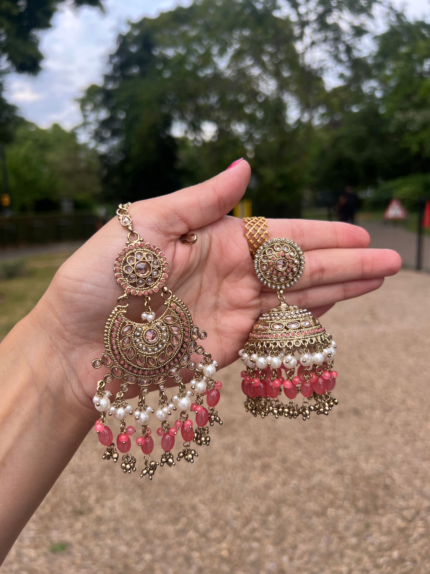 Earrings & Tikka 2