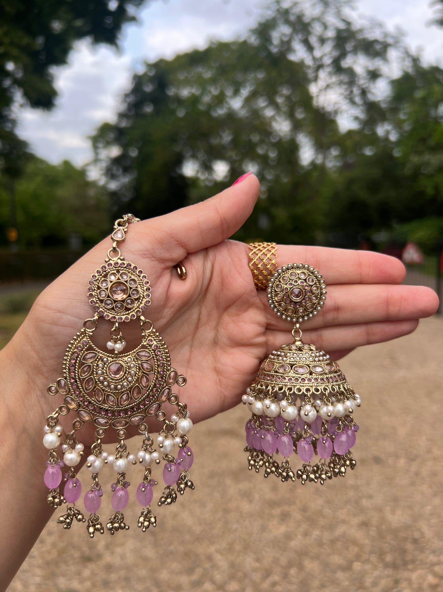 Earrings & Tikka 2