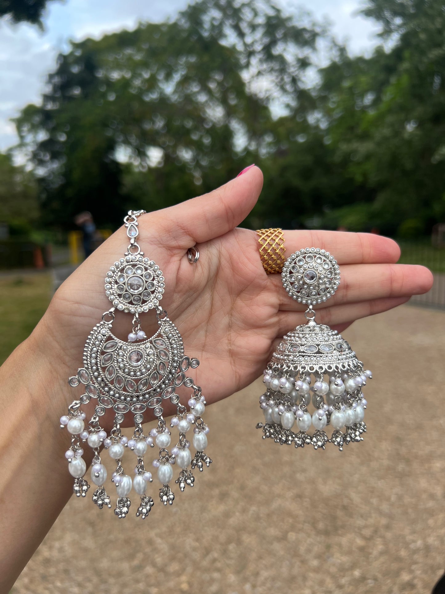 Earrings & Tikka 2