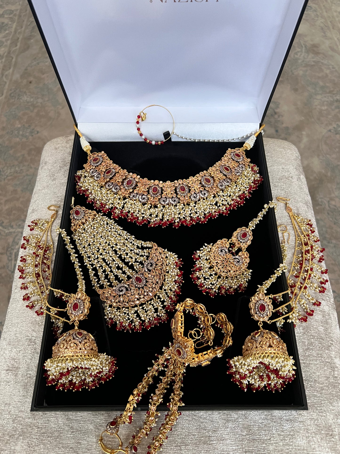 Royal Red & Pearl Collection (PRE ORDER ONLY)