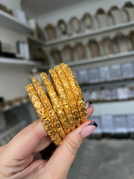 Occasional Gold Plated Bangles (PRE ORDER ONLY)