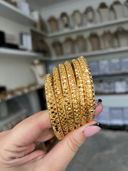 Gold Plated Bangles 3 (PRE ORDER ONLY)