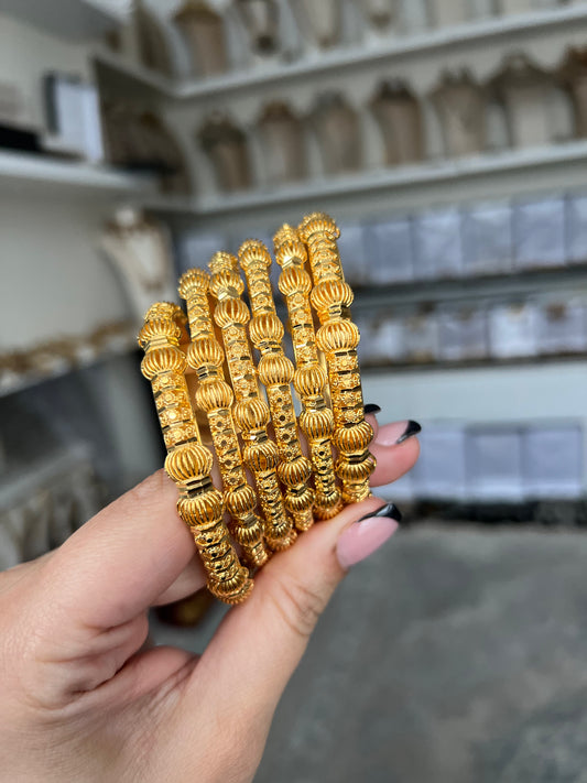 Gold Plated Bangles 4 (PRE ORDER ONLY)