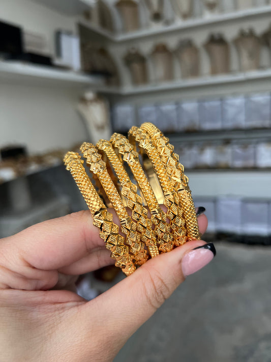 Gold Plated Bangles 5 (PRE ONLY ONLY)
