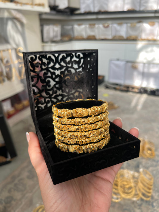 Gold Plated Bangles 7 (PRE ORDER ONLY)
