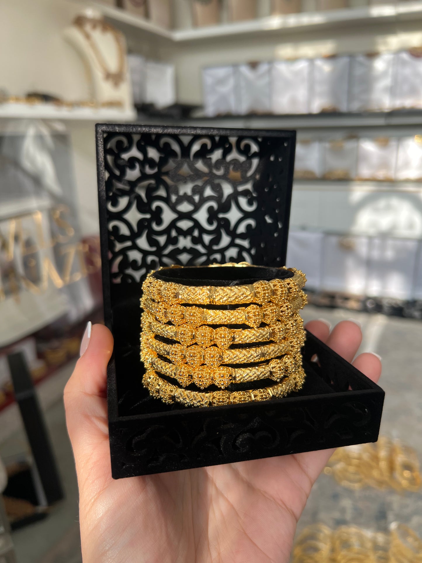 Gold Plated Bangles 7 (PRE ORDER ONLY)