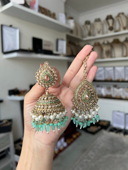 Earrings and Tikka