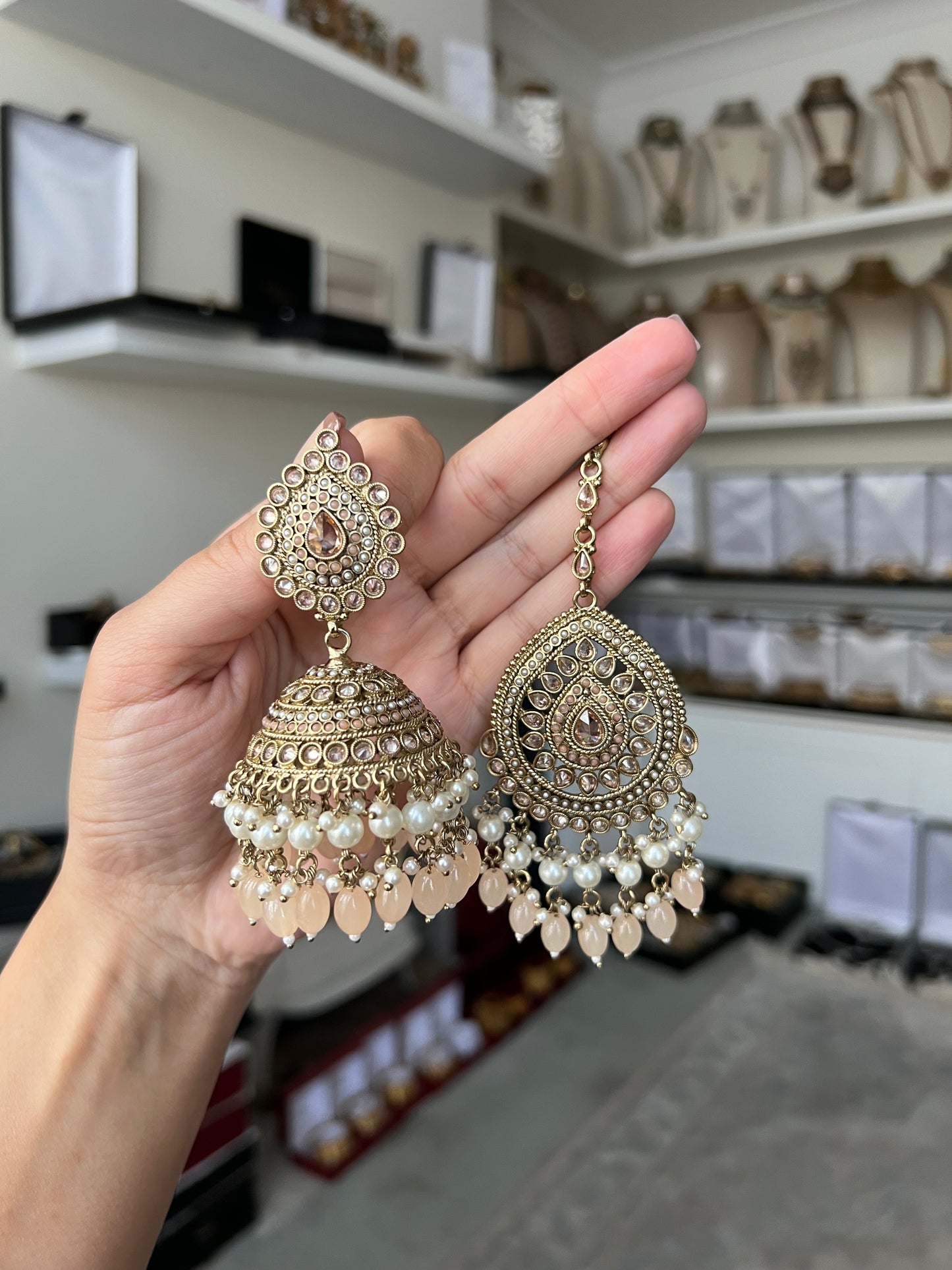 Earrings and Tikka